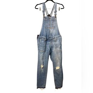 Indigo Blue Women's Denim Overalls